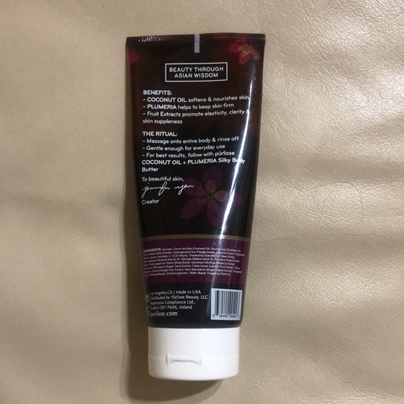 NWT Purlisse Coconut Oil & Plumeria Coffee Body Scrub - Picture 3 of 3